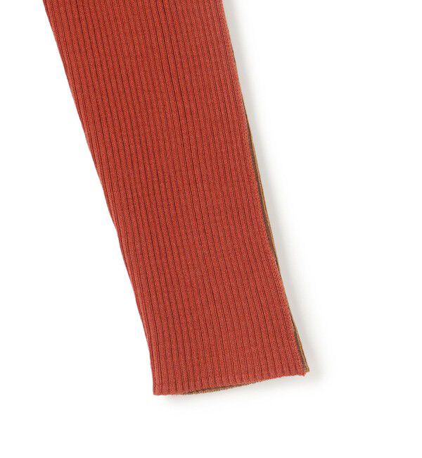 BEIGE,「【洗える・VERY NaVY掲載】LA MONNAIE / バイカラーウールタートルニット」|ニット・セーター|