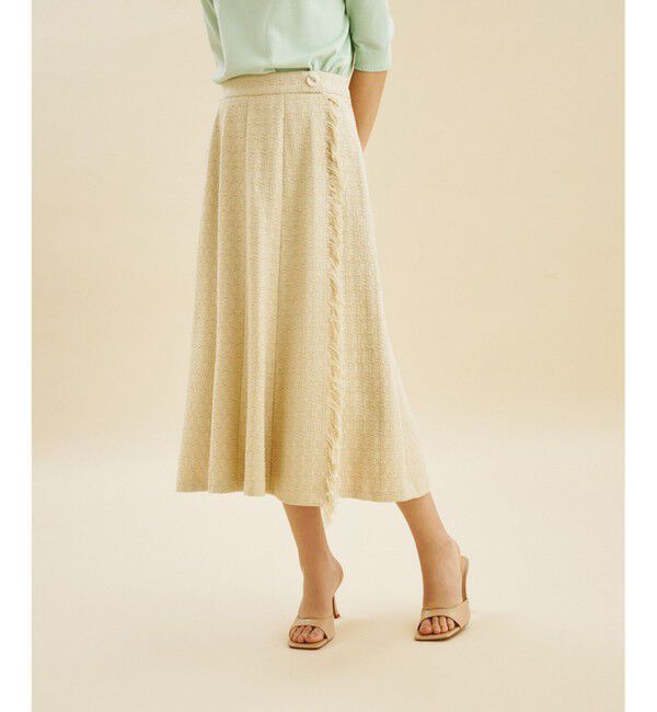 Grace Class「ツイーディーフリンジスカート」|スカート|