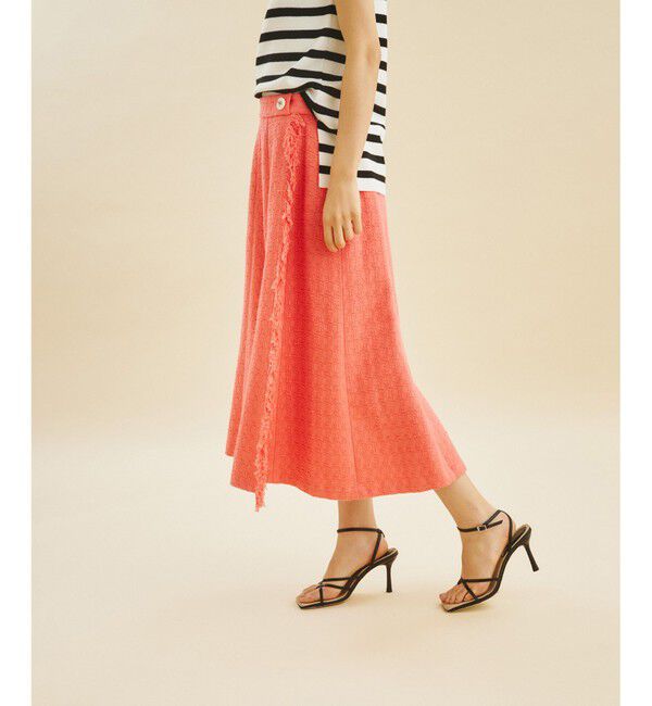 Grace Class「ツイーディーフリンジスカート」|スカート|