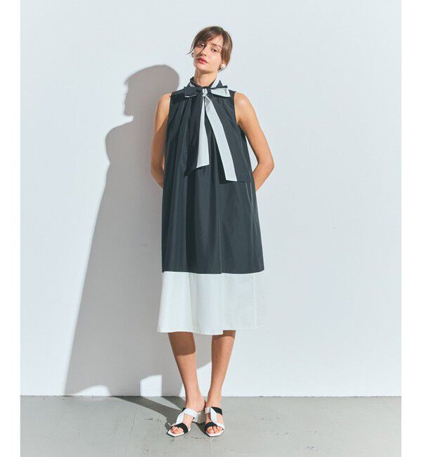 Grace Class「ライトタッサーAラインドレス」|ワンピース|ブラック