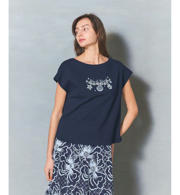 Grace Class「シェルモチーフフレンチT」|Tシャツ・カットソー|