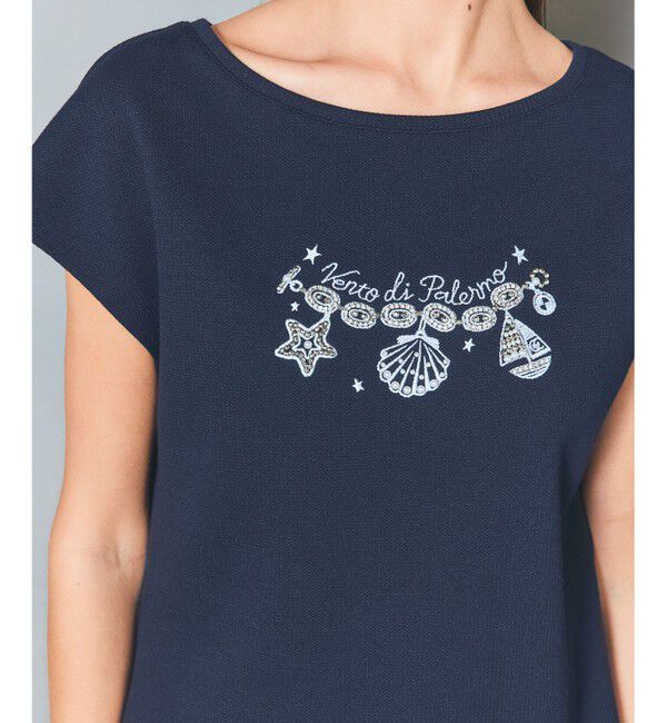 Grace Class「シェルモチーフフレンチT」|Tシャツ・カットソー|