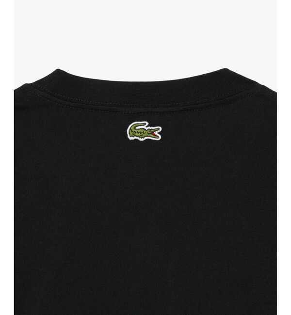 LACOSTE「ヘリテージロゴステッチTシャツ」|Tシャツ・カットソー|