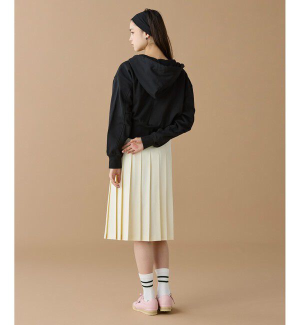 LACOSTE「裏パイルクロップドジップフーディー」|パーカー|