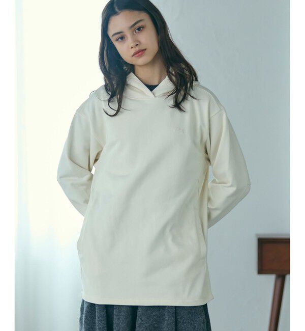 LACOSTE「裏パイルスウェットフーディー」|パーカー|