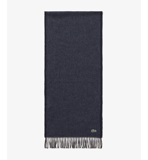 LACOSTE「サスティナブルヘリンボーンマフラー」|マフラー|