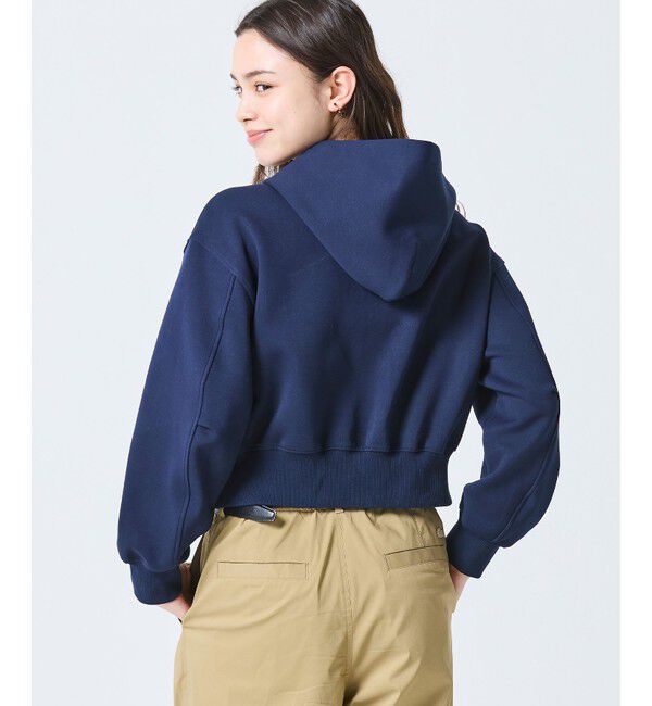 LACOSTE「ダブルフェイスジャージジップフーディー」|パーカー|