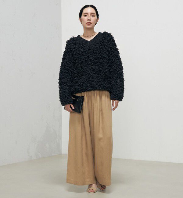 Laraaji「ループ編み2WAYプルオーバーニット」|ニット・セーター|