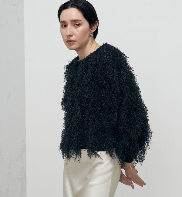 Laraaji「カットジャガードプルオーバーニット」|ニット・セーター|