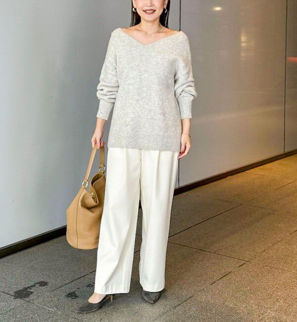 NOLLEY'S「ウォッシャブル裏起毛イージーワイドパンツ」|その他|