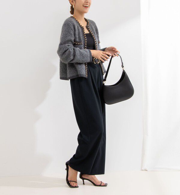 NOLLEY'S「ウォッシャブル裏起毛イージーワイドパンツ」|その他|