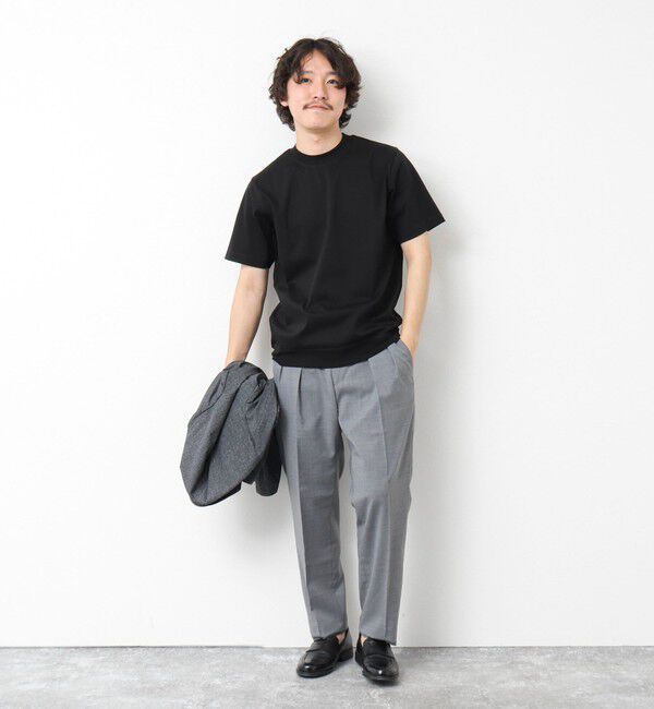 NOLLEY'S goodman「《ビジカジ対応》シルケットスムースドレスTシャツ 25SS」|Tシャツ・カットソー|