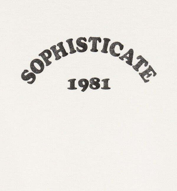 NOLLEY'S sophi「シルケット天竺衿配色ロゴTシャツ」|Tシャツ・カットソー|