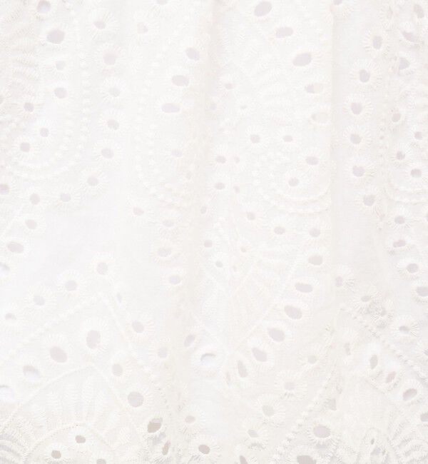 MAQWEL「【MAQWEL/マクウェル】《セットアップ対応》ウォッシャブルエンブロイダリーレースベスト」|ベスト・ジレ|