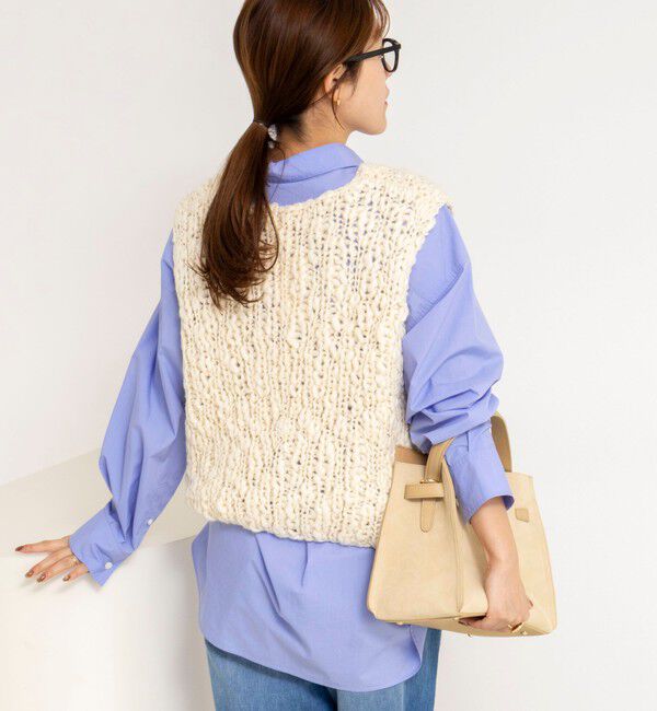 NOLLEY'S「Vネックニットベスト」|ニット・セーター|