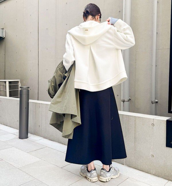 NOLLEY'S「【追加】ウォッシャブルエアボールフードブルゾン」|ブルゾン・スタジャン|