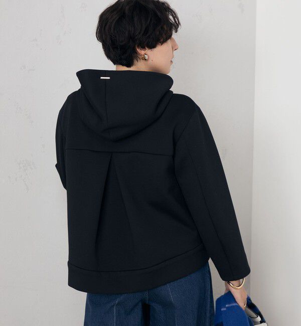 NOLLEY'S「【追加】ウォッシャブルエアボールフードブルゾン」|ブルゾン・スタジャン|