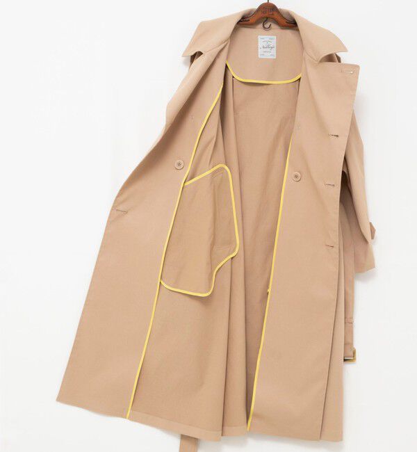 NOLLEY'S「NMPウォッシャブルロングトレンチコート」|トレンチコート|
