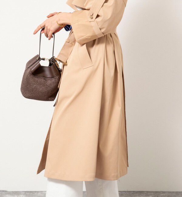 NOLLEY'S「NMPウォッシャブルロングトレンチコート」|トレンチコート|