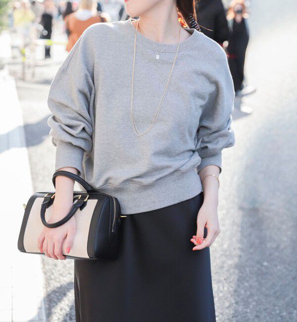 NOLLEY'S sophi「ウォッシャブルスウェットプルオーバー」|スウェット・ジャージ|ライトグレー