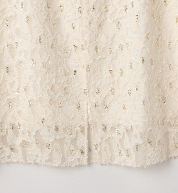 NOLLEY'S「《セットアップ対応》【KIRYU】ウォッシャブルラメジャガードスカート」|フレア|