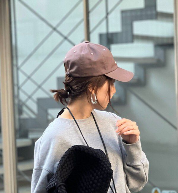 NOLLEY'S「【nolnol/ノルノル】ロゴ刺繍キャップ」|キャップ・キャスケット|