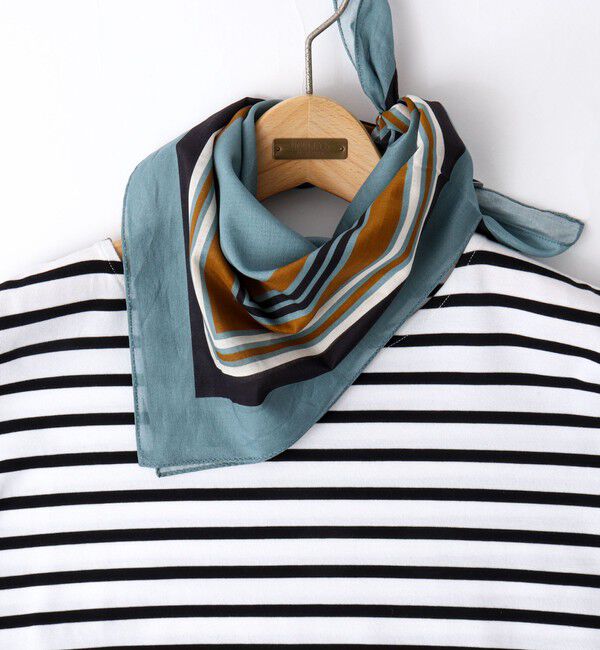 NOLLEY'S goodman「EMME EFFE フレームプリントバンダナスカーフ」|バンダナ・スカーフ|