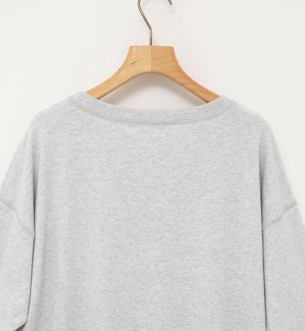 Rie Miller「《手洗い可能》トレーナー風プルオーバーサイドZIP」|ニット・セーター|