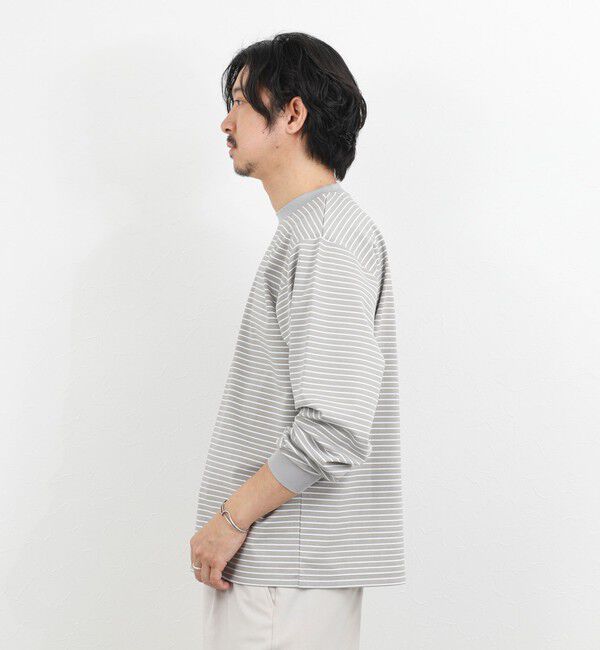 NOLLEY'S goodman「シルケットボーダーロンＴ 26SS」|Tシャツ・カットソー|