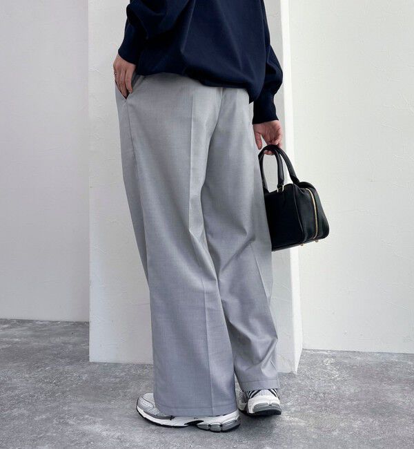 fredy emue「《セットアップ対応》TRイージーストレートパンツ」|チノ|