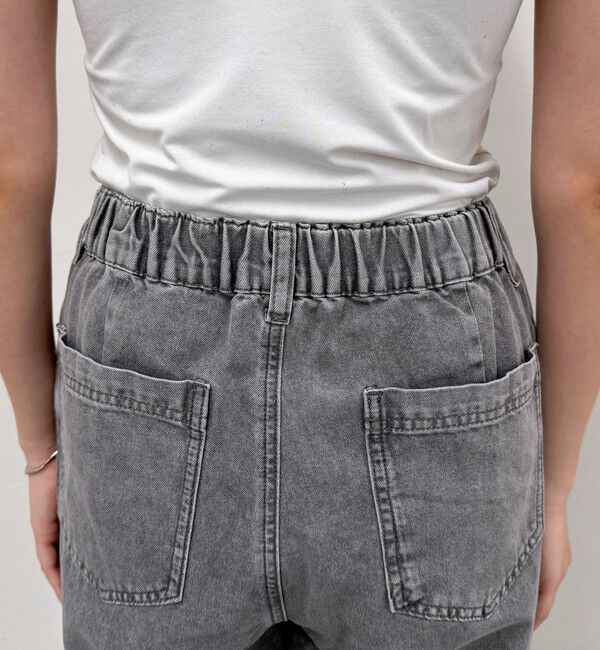 fredy emue「ブリーチデニム５ポケイージーパンツ」|デニム|