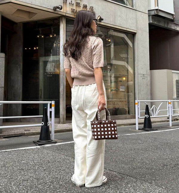 fredy emue「ライトオンスデニムベイカーイージーパンツ」|デニム|