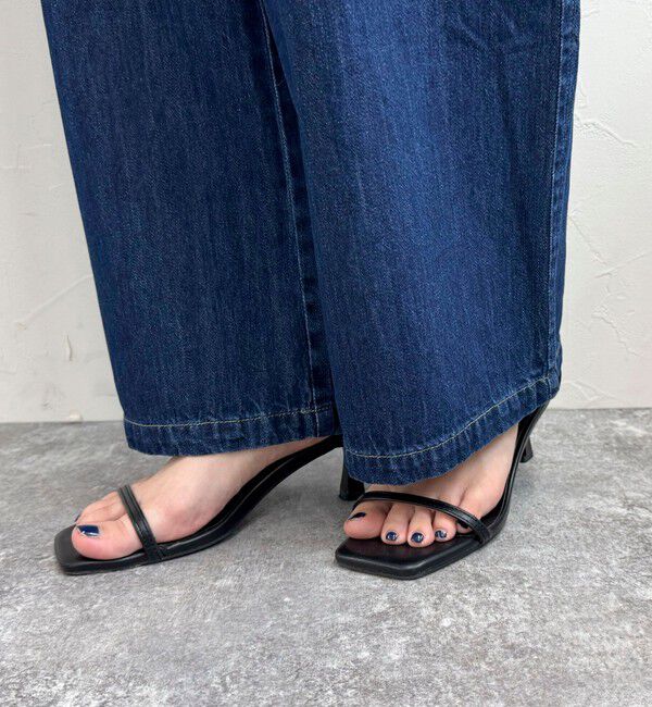 fredy emue「ライトオンスデニムベイカーイージーパンツ」|デニム|