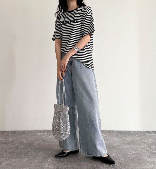 fredy emue「シルケットサマーロゴ半袖Tシャツ」|Tシャツ・カットソー|