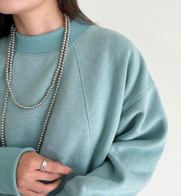 fredy emue「両面起毛モックネックスウェットプルオーバー」|スウェット・ジャージ|