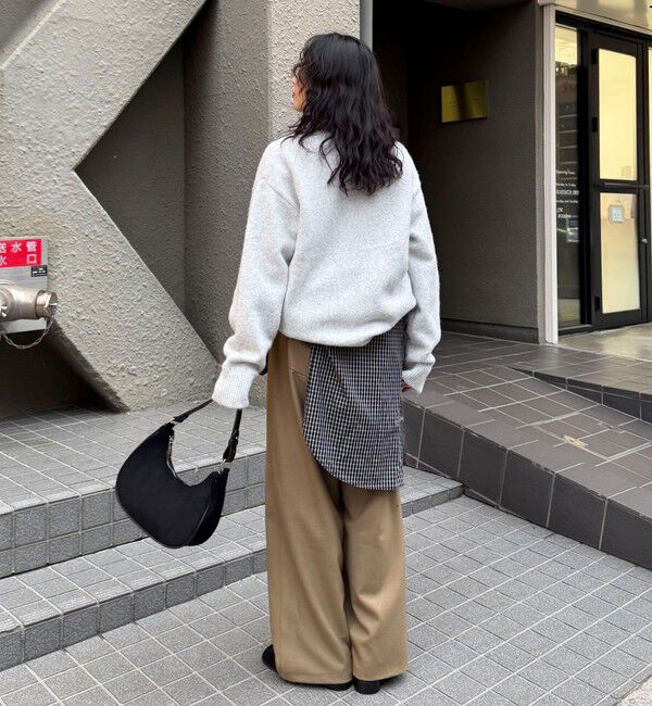 fredy emue「ヘンリーネックニットプルオーバー」|ニット・セーター|