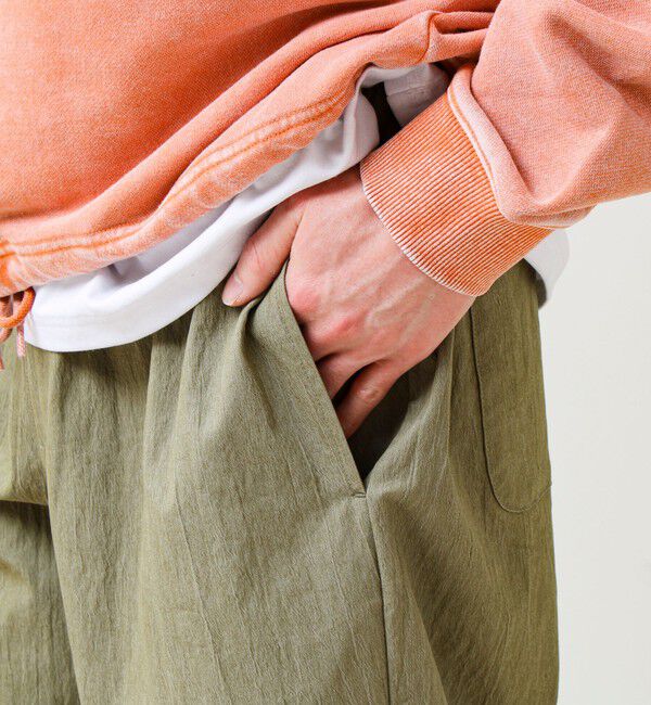 GLOSTER「【色で選べる/ユニセックス対応】GOODNESS イージーパンツ」|チノ|