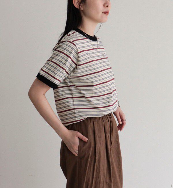 fredy emue「【GEVACO/ゲバコ】別注リンガー半袖Tシャツ」|Tシャツ・カットソー|