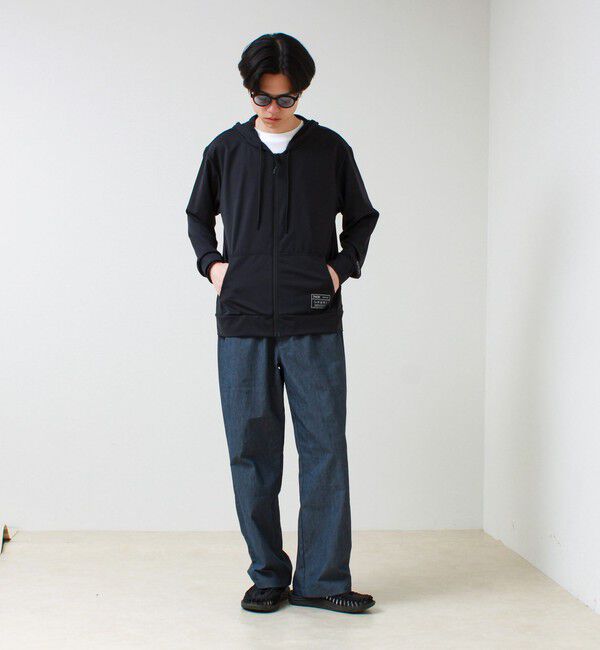 GLOSTER「【TAION/タイオン】UV DRY RASH GUARD ZIP PK」|パーカー|