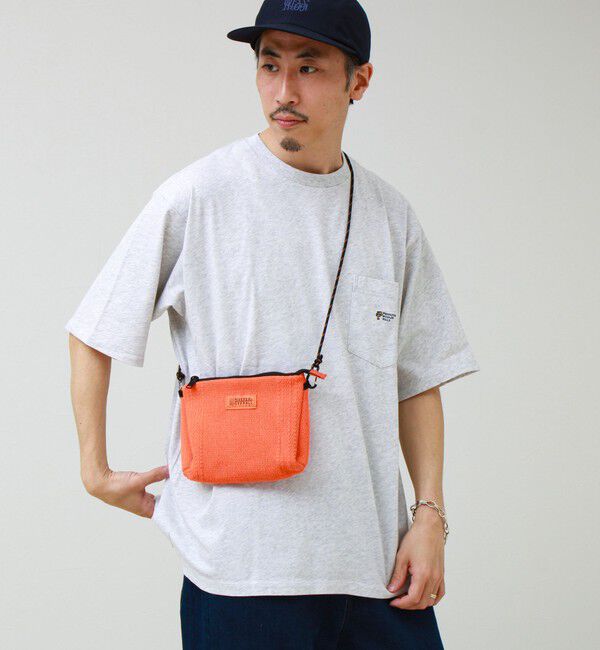 GLOSTER「【UNIVERSAL OVERALL】Summer knit sacoche」|ショルダー・メッセンジャー|