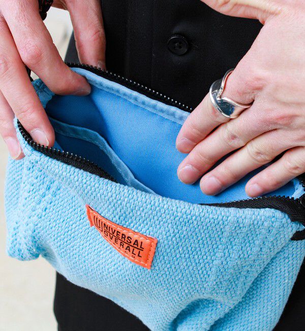 GLOSTER「【UNIVERSAL OVERALL】Summer knit sacoche」|ショルダー・メッセンジャー|