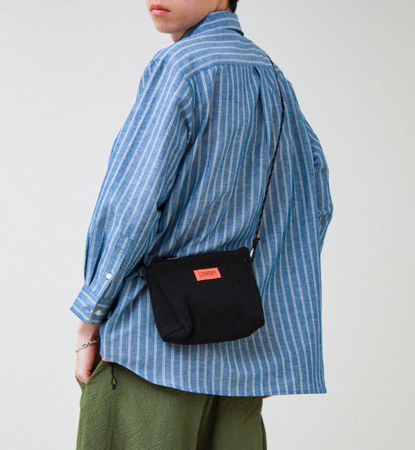 GLOSTER「【UNIVERSAL OVERALL】Summer knit sacoche」|ショルダー・メッセンジャー|