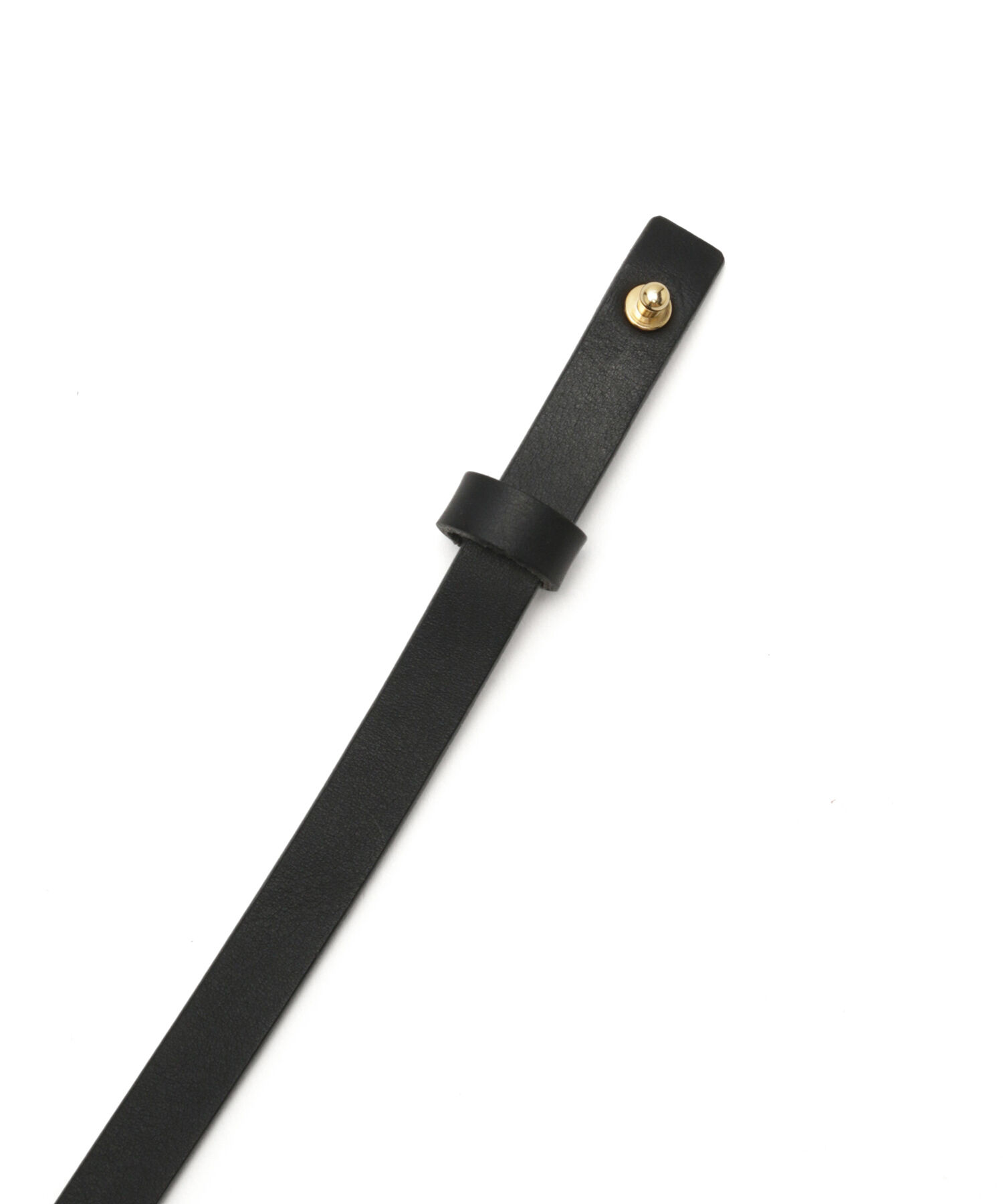 SALON adam et rope'「【サスティナブル】スリムレザーベルト」|ベルト|