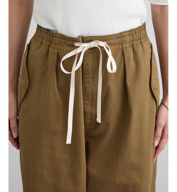 SALON adam et rope'「【WEB限定】ブロークンツイルミリタリータックカーゴパンツ」|カーゴ|