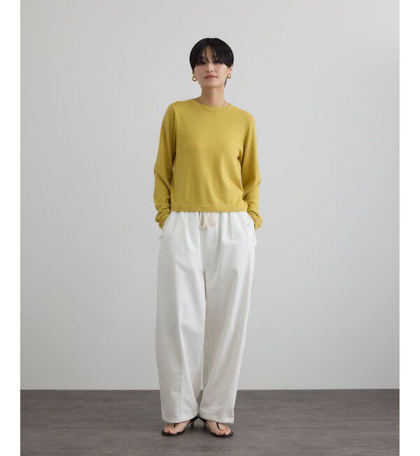 SALON adam et rope'「【WEB限定】ブロークンツイルミリタリータックカーゴパンツ」|カーゴ|