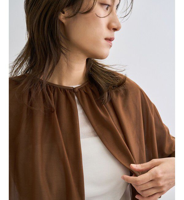 ROPE「ブライトネスヤーンボレロ」|カーディガン|