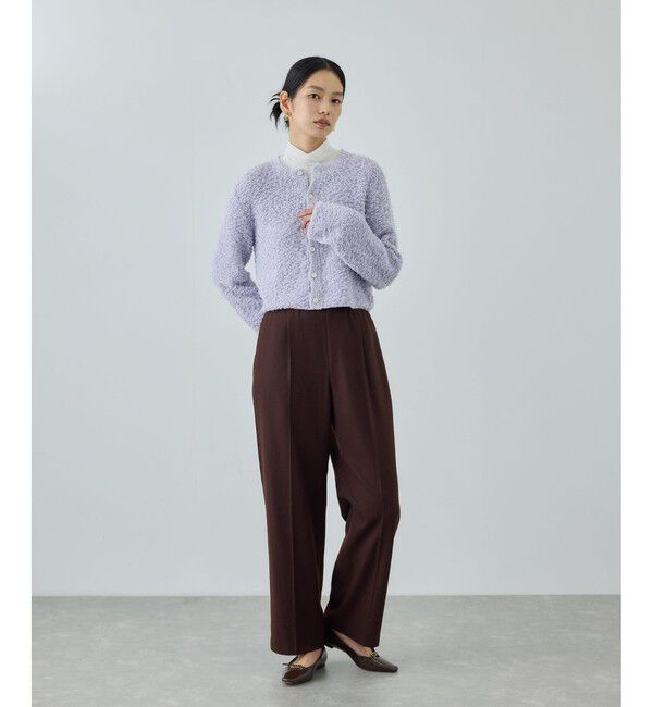 ROPE「【COOHEM(コーヘン)】 COTTON FANCY YARN KNIT CARDIGAN」|カーディガン|