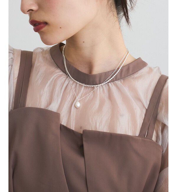 VIS「レイヤード淡水パールネックレス」|ネックレス|