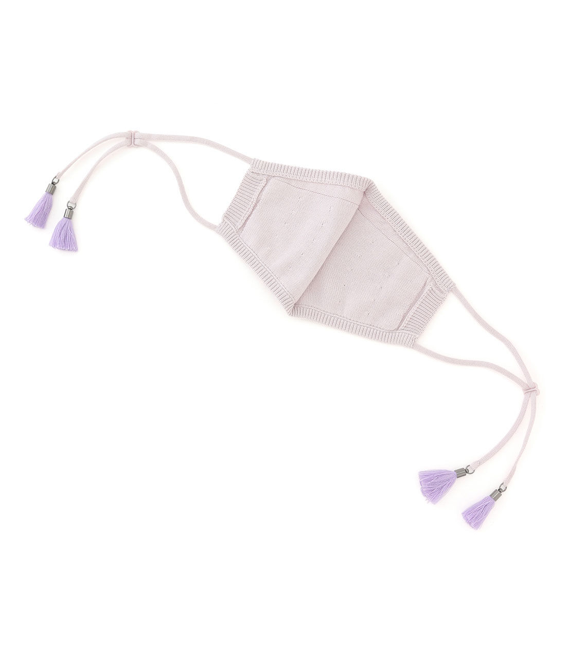 ROPE PICNIC PASSAGE「タッセル付きコットンニットマスク」|その他|