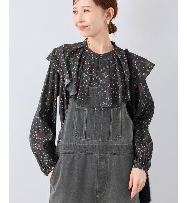 Rope&rsquo;Picnic「フリルカラーブラウス」|シャツ・ブラウス|